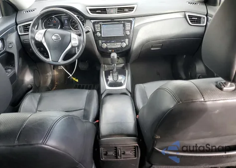 2014 Nissan Rogue S z USA, uszkodzony, nr VIN 5N1AT2MV5EC821819